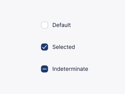 Checkbox component